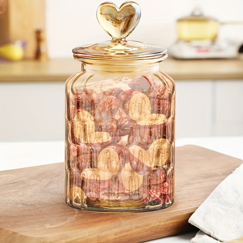 3/2, 650ml-1400ml, Pieces, Glass Food Storage Jars With Airtight Clamp Lids, Airtight Glass Jars, Clear Storage Containers, Suitable Kitchen Containers For Storing Sugar, Flour, Grains, Coffee, Spices, Storage Sugar, Cereal,