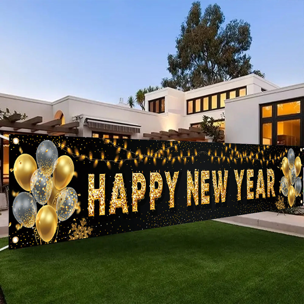 2025 New Year Perfect Outdoor Banner