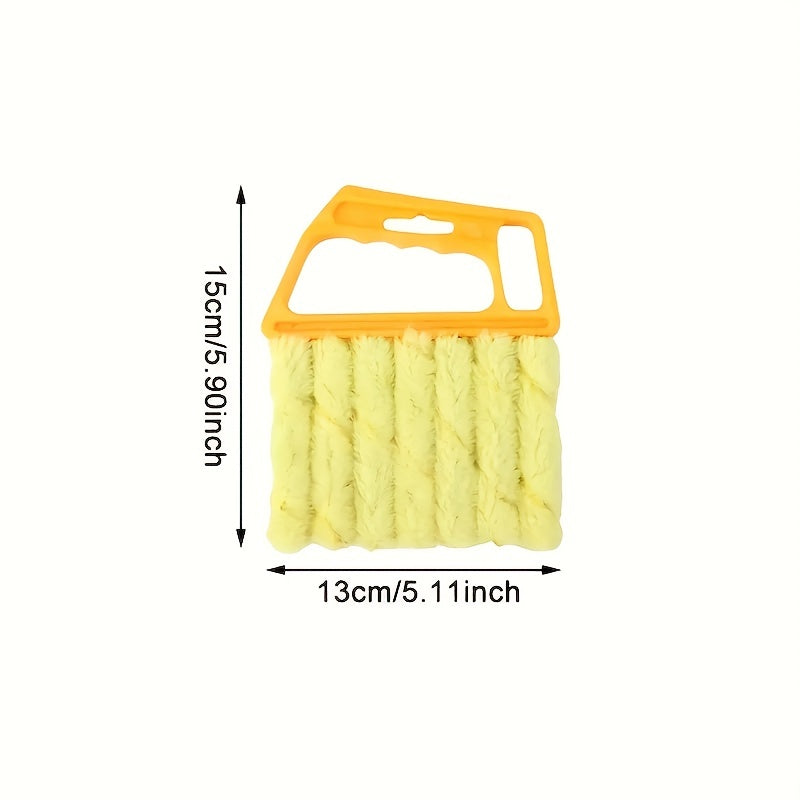 1pc, Deluxe Blinds Cleaning Brush - Easy-to-Remove, Machine Washable, Effective Dust Removal Tool for Window Blinds, Air Conditioner, Car Air Outlets, Essential Household Cleaning Supplies