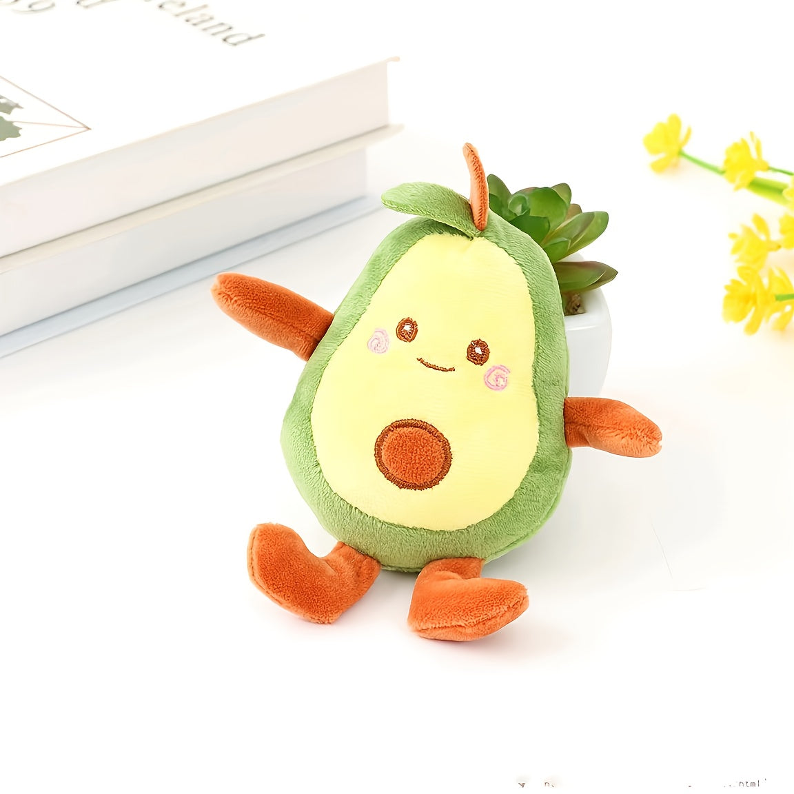 1pc Adorable Interactive Avocado Plush Toy