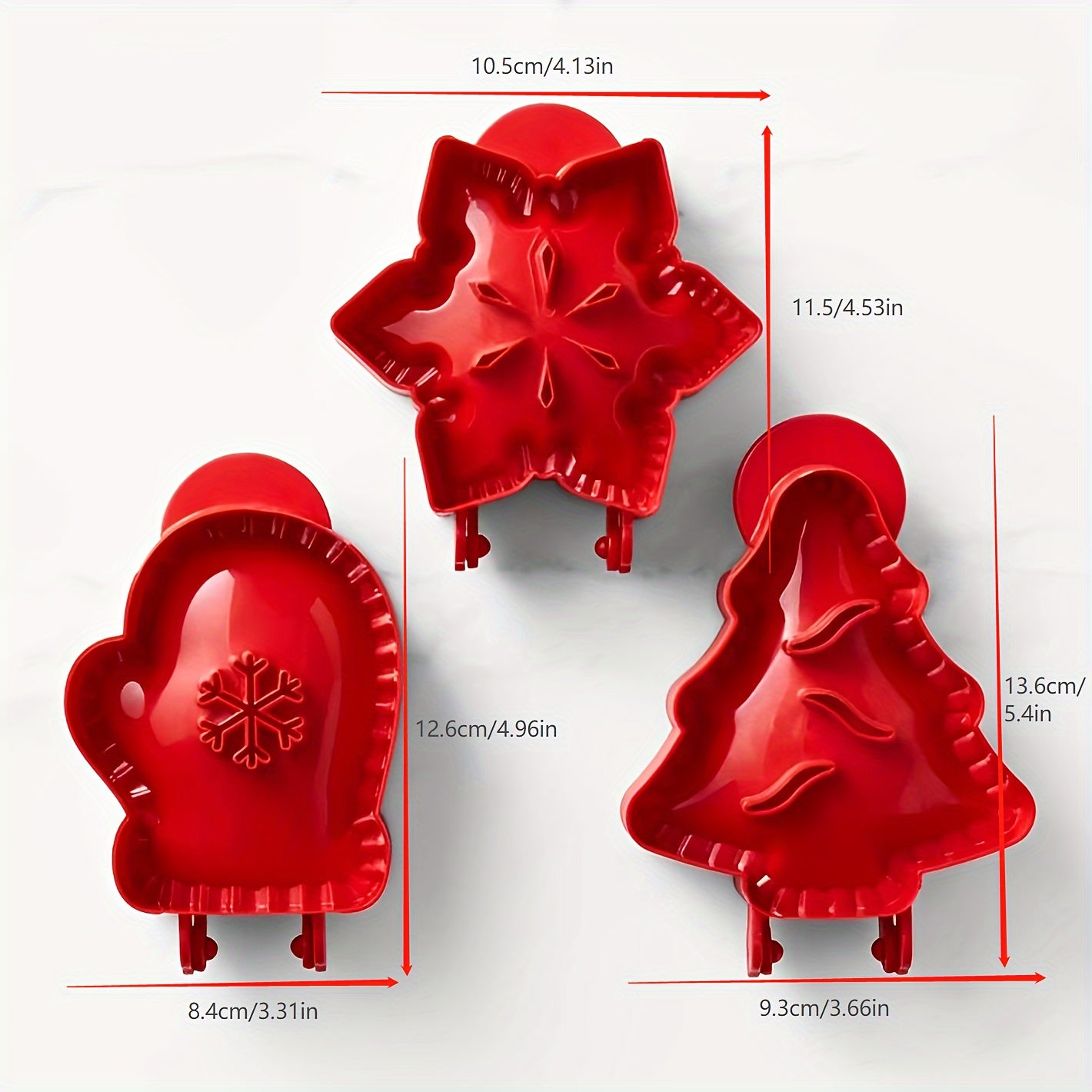 Cross-Border New Products Christmas Cookiemoulds Apple Pie Pie Mold Christmas Cookie Mold