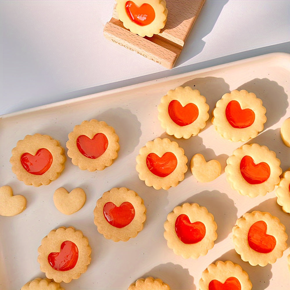 9pcs Stainless Steel Cookie Cutter Set - Perfect for Christmas & Everyday Holiday Parties, Includes Pancake Molds