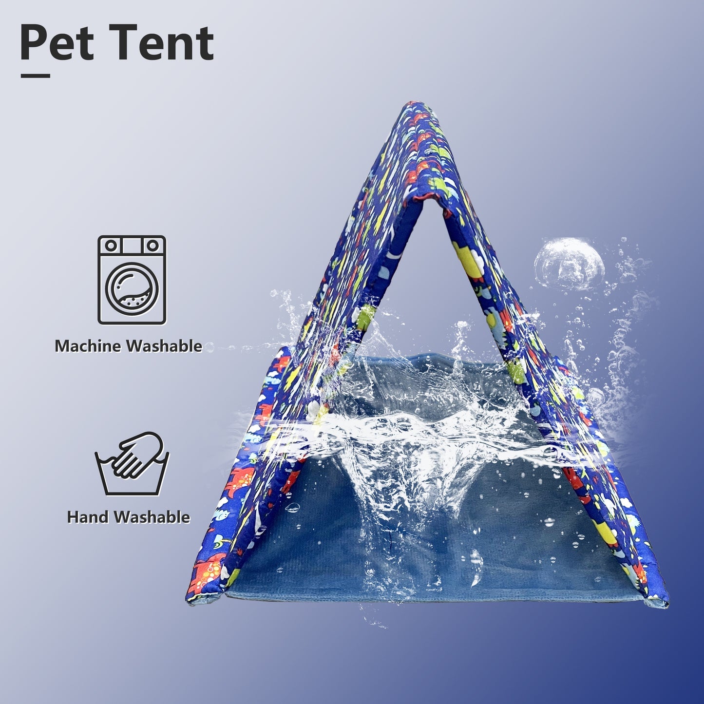 Reptile & Hamsters Cozy Tent - Foldable Bed for Lizards, Snakes | Portable, Easy-to-Clean Pet Shelter with Durable PE Material