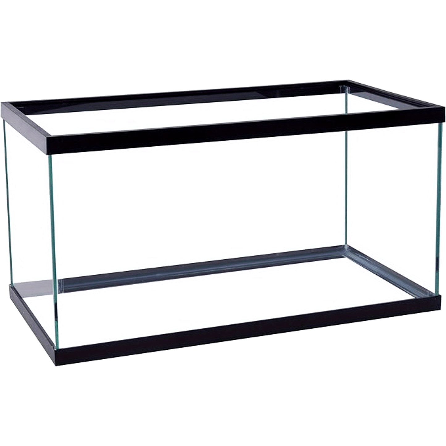 Aquarium 10 Gallons, Rectangular Fish Tank, Transparent Glass Tank